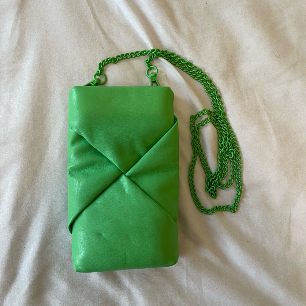 a new day Vibrant Green Crossbody Bag